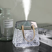 Desktop Small Crystal Bag Humidifier Aroma Ambient Lighting, Color: Blue Plug-in