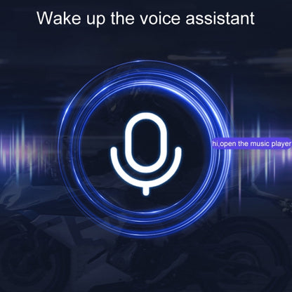 KUQIBAO K21S Motorcycle Riding Helmet Dual Intercom Bluetooth Headset With Lights(Soft Microphone) - free shipping - PMC Jewellery - Order now!