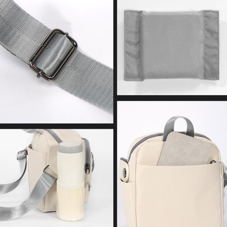 Cwatcun D155 Shoulder Casual Microslr Camera Storage Bag Lightweight Digital Photography Bag(Beige) - free shipping - PMC TechLife - Order now!