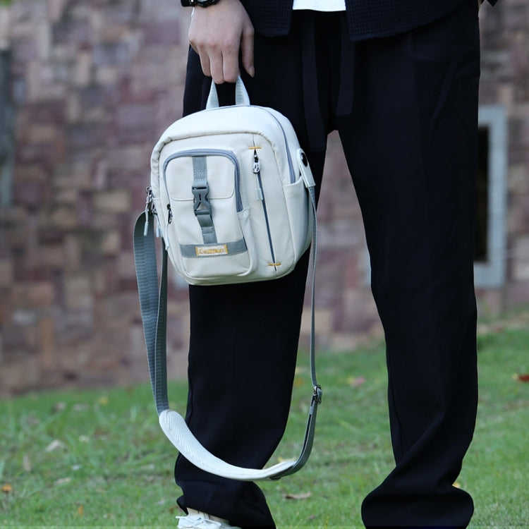 Cwatcun D155 Shoulder Casual Microslr Camera Storage Bag Lightweight Digital Photography Bag(Beige) - free shipping - PMC TechLife - Order now!