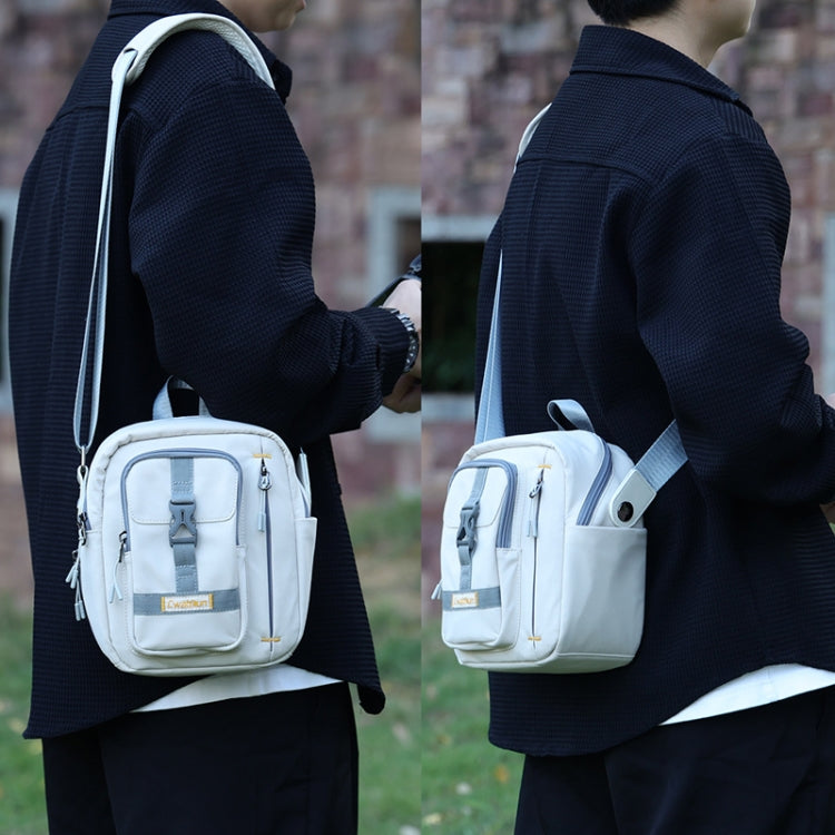 Cwatcun D155 Shoulder Casual Microslr Camera Storage Bag Lightweight Digital Photography Bag(Beige) - free shipping - PMC TechLife - Order now!