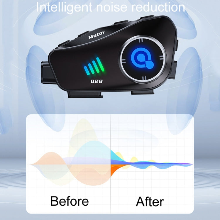 KUQIBAO Q28 Motorcycle Riding Helmet Bluetooth-compatible Headset Recorder(2 In 1 Microphone) - free shipping - PMC TechLife - Order now!