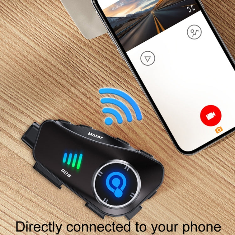 KUQIBAO Q28 Motorcycle Riding Helmet Bluetooth-compatible Headset Recorder(2 In 1 Microphone) - free shipping - PMC TechLife - Order now!