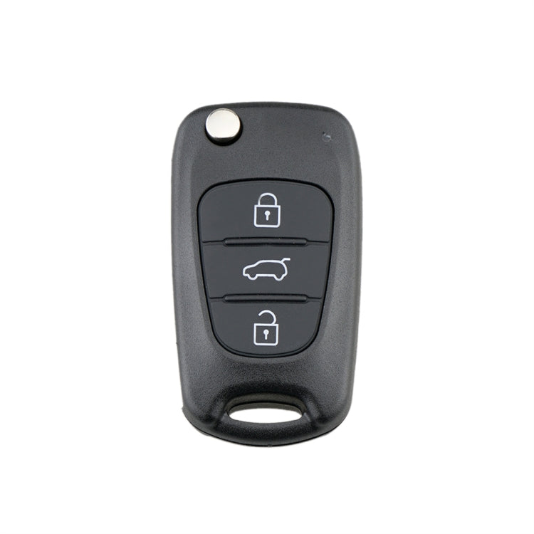 For Hyundai / Kia 3-Button Folding Car Key Shell(SUV Key) - Car Key Cases by PMc TechLife | Online Shopping South Africa | PMc TechLife | Buy Now Pay Later Mobicred