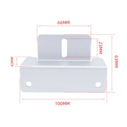 113pcs /Set RV Yacht Solar Panel Z-Shaped Aluminum Alloy Bracket(White)
