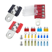 4-way RV Yacht Flame Retardant Water-resistant Battery Terminal Fuse Block(One)