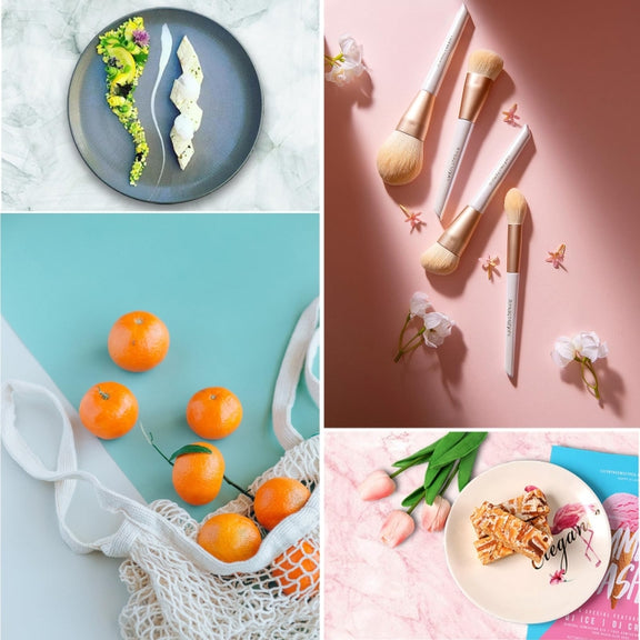 30x40cm 2+7 Thick Background Boards Photography Props Background Set, Style: Two