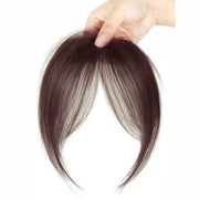 Ladies Hair Volume Enlargement Fluffy Simulation Bangs Wig Piece(Dark Brown)