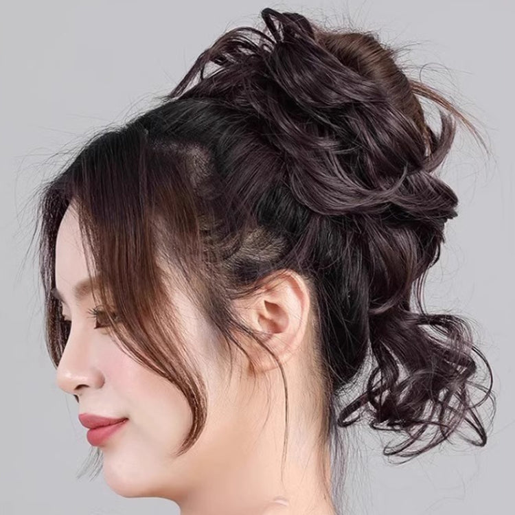 Lazy Long Beard Ball-Head Chicken Nest Wig Photography Coiffure Ribbed Hair bundle(Natural Black) - free shipping - PMC TechLife - Order now!