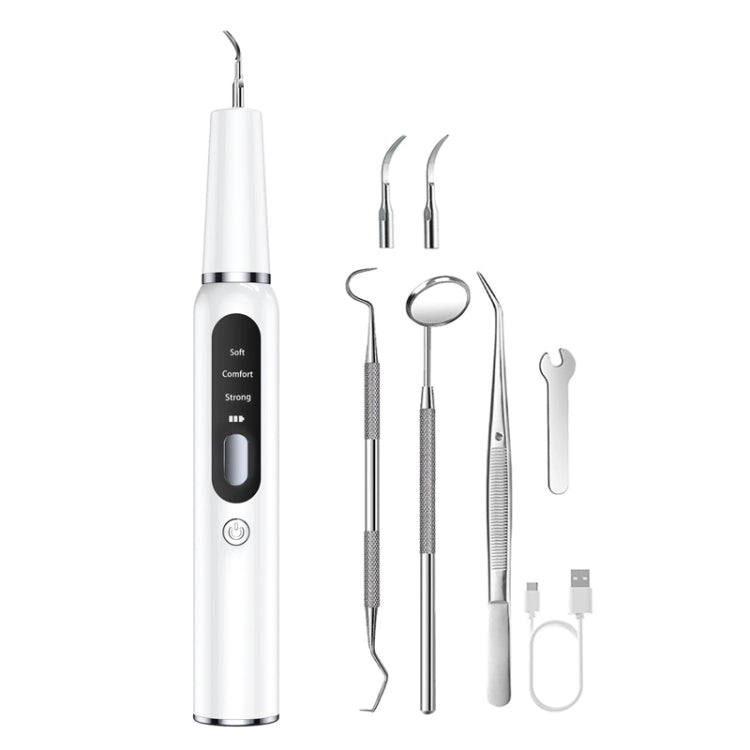 Pet Ultrasonic Teeth Cleaner Dog Electric Teeth Cleaning Tool Home Dentistry Tartar Remover(White) - Oral Cleaning Tools by PMC TechLife | Online Shopping South Africa | PMC TechLife | Buy Now Pay Later Mobicred