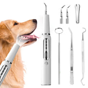 Pet Ultrasonic Teeth Cleaner Dog Electric Teeth Cleaning Tool Home Dentistry Tartar Remover(Black)