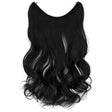 Fishing Line Hair Curtain Long Curly Wig Seamless Hair Extension(1) - free shipping - PMC TechLife - Order now!