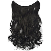 Fishing Line Hair Curtain Long Curly Wig Seamless Hair Extension(2)