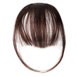 Chemical Fiber Wigs Thin Air Bangs Clip-on Wigs, Color: Dark Brown with Sideburns - free shipping - PMC TechLife - Order now!