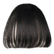 Chemical Fiber Wigs Thin Air Bangs Clip-on Wigs, Color: Natural Black No Sideburns - free shipping - PMC TechLife - Order now!