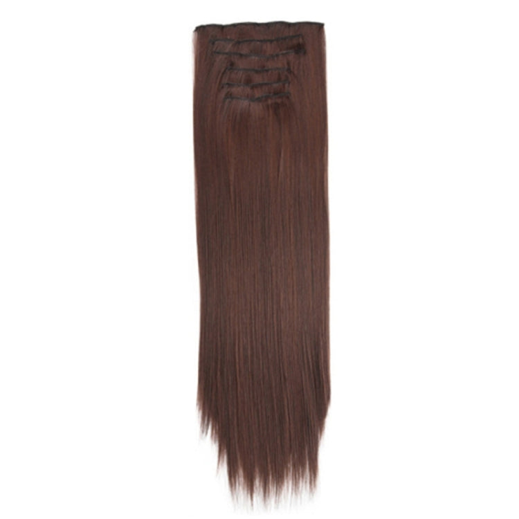 7pcs / Set Clips Long Straight Hair Extension Pieces 16 Clips Chemical Fiber Wigs, Model: 4# - free shipping - PMC TechLife - Order now!