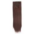 7pcs / Set Clips Long Straight Hair Extension Pieces 16 Clips Chemical Fiber Wigs, Model: 4# - free shipping - PMC TechLife - Order now!