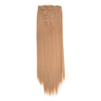7pcs / Set Clips Long Straight Hair Extension Pieces 16 Clips Chemical Fiber Wigs, Model: 27# - free shipping - PMC TechLife - Order now!