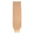 7pcs / Set Clips Long Straight Hair Extension Pieces 16 Clips Chemical Fiber Wigs, Model: 27M613# - free shipping - PMC TechLife - Order now!