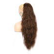 Ladies Extended Woolly Curly Rope Pulling Mesh Ponytail Wig, Color: 8M10# - free shipping - PMC TechLife - Order now!