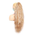 Ladies Extended Woolly Curly Rope Pulling Mesh Ponytail Wig, Color: 18H613# - free shipping - PMC TechLife - Order now!