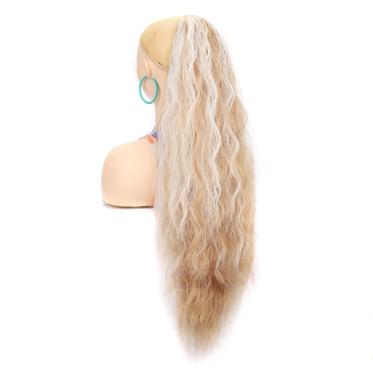Ladies Extended Woolly Curly Rope Pulling Mesh Ponytail Wig, Color: 24H60# - free shipping - PMC TechLife - Order now!