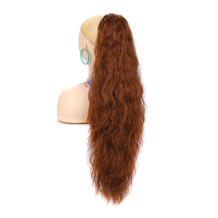 Ladies Extended Woolly Curly Rope Pulling Mesh Ponytail Wig, Color: 30# - free shipping - PMC TechLife - Order now!