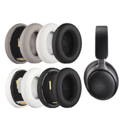 1pair For BOSE QC Ultra Headphone Leather Sponge Cover Earmuffs, Color: White Leather