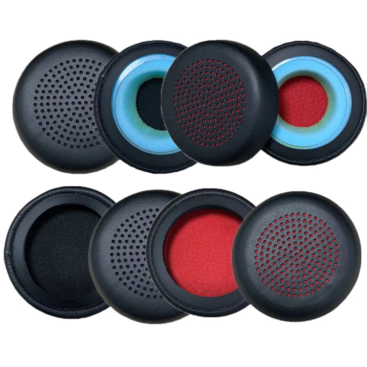 1pair For Plantronics UC B825 Headphone Leather Sponge Cover Earmuffs, Color: Black Mesh Sponge - free shipping - PMC Jewellery - Order now!