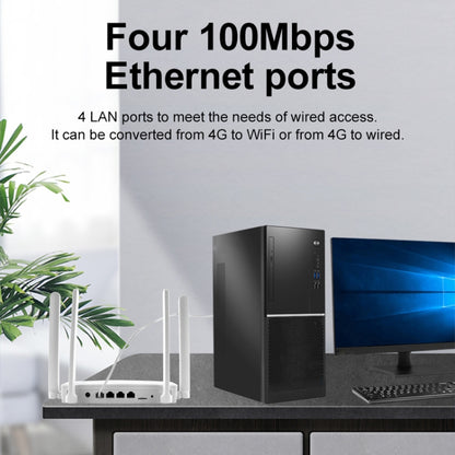 4G CPE Wireless Plug-In Router WiFi 6 Network Hotspot, EU Plug(White) - Wireless Routers by PMC Jewellery | Online Shopping South Africa | PMC Jewellery | Buy Now Pay Later Mobicred