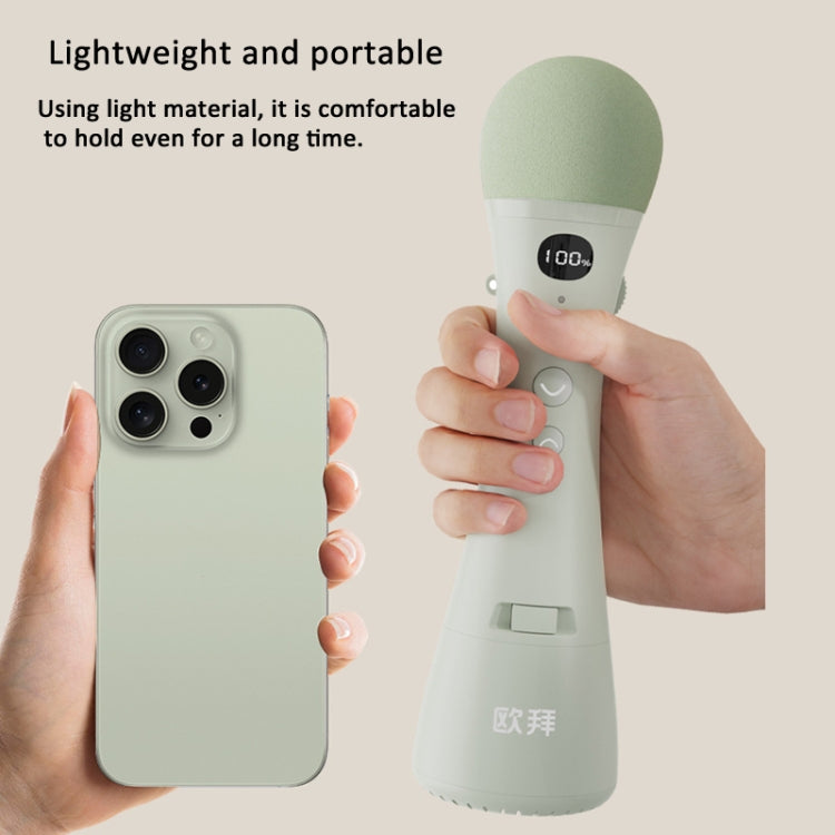 Oubai Z10 Bluetooth Wireless Microphone Voice Megaphone For Teacher, Version: PPT Clicker Version - Microphone by OubaiI | Online Shopping South Africa | PMC TechLife | Buy Now Pay Later Mobicred