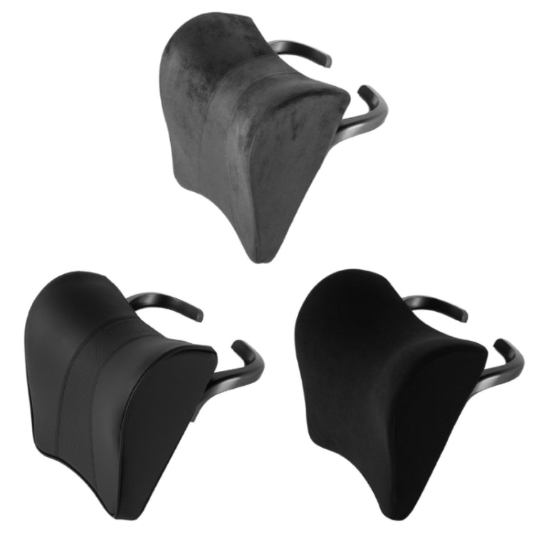For Tesla Model 3/Y Car Memory Foam Headrest, Material: Leather