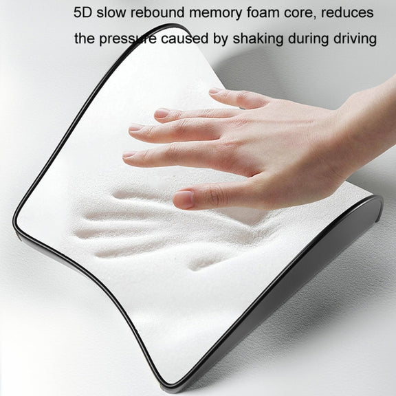 For Tesla Model 3/Y Car Memory Foam Headrest, Material: Leather