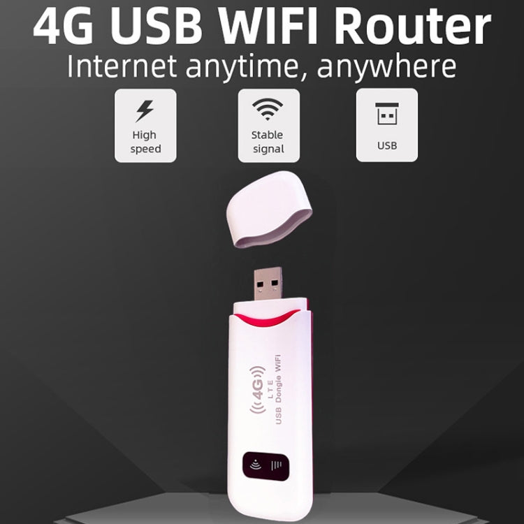 Asian Version 4G USB WiFi Dongle NIC Router WiFi Wireless Car Hotspot - 4G Mobile Wifi by PMC Jewellery | Online Shopping South Africa | PMC Jewellery | Buy Now Pay Later Mobicred