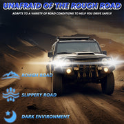 14W 9-30V 6 Inch Long Water-resistant Car Work Headlight With Wire Set(X1)
