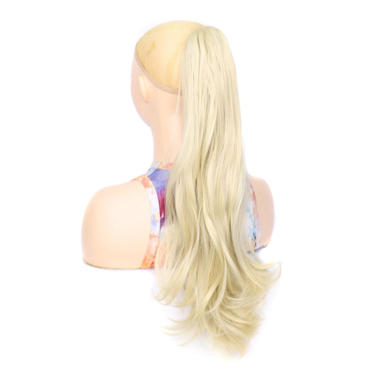 Ladies Claw Clip Inside Button Long Curly Pear Ponytail Wig, Color: 613# - free shipping - PMC TechLife - Order now!