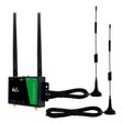 4G Wireless Plug-in Router Detachable Extension Antenna LTE Monitoring Network WiFi Hotspot, EU Plug(Black) - Wireless Routers by PMC TechLife | Online Shopping South Africa | PMC TechLife | Buy Now Pay Later Mobicred
