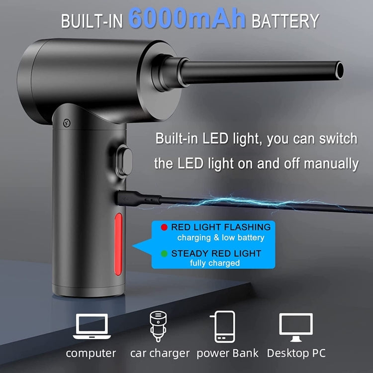 High-power Wireless Vacuum Cleaner Mini Air Pump, Specification: CF08