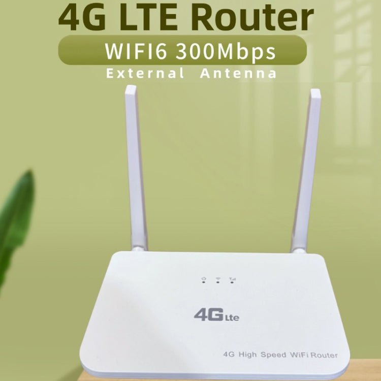 Asian Version 4G CPE Wireless Plug-In Mobile Routing WiFi6 Wire Hotspot, EU Plug