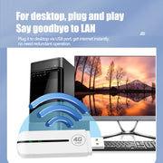 Asian Version U5-5M 4G WiFi Dongle USB Plug-In Router Mobile Hotspot