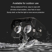 20W Motorcycle Spotlight High Bright Two Color Modified External Water-resistant LED Lens Headlight(Always Bright