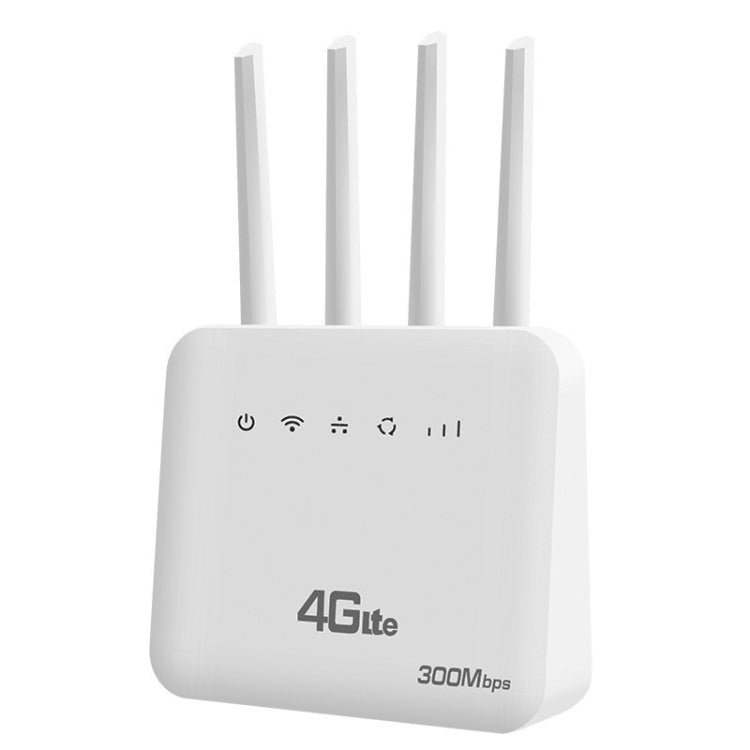For European / Asian / African 4G CPE WiFi6 Plug-in Wireless Router Dual Port Wireless Hotspot, EU Plug(White) - Wireless Routers by PMC TechLife | Online Shopping South Africa | PMC TechLife | Buy Now Pay Later Mobicred