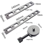 Double Camera Bracket Arca Swiss Quick Release Plate, Spec: PU240