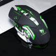 T-WOLF Q13 2.4GHz 6-keys RGB Colorful Light Gaming Wireless Mouse, Color: Single Mode Black - Wireless Mice by T-WOLF | Online Shopping South Africa | PMC TechLife | Buy Now Pay Later Mobicred