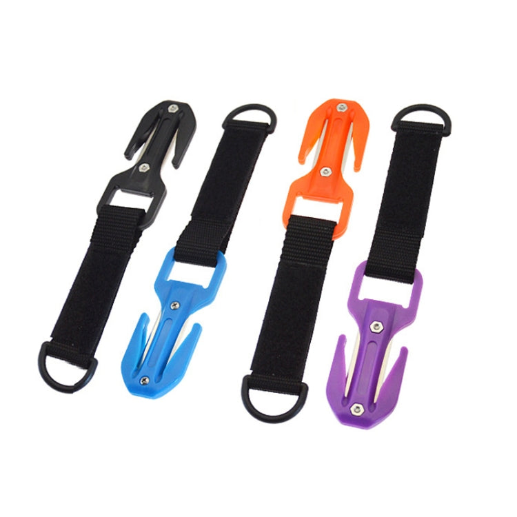 Underwater Portable Diving Rescue Rope Cutter(Black) - Emergency Tools by PMC Jewellery | Online Shopping South Africa | PMC Jewellery | Buy Now Pay Later Mobicred