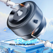 AIMITE M12 Car Phone Magnetic Rotating Holder Vacuum Suction Cup Strong Magnetic Support Bracket(Silver)