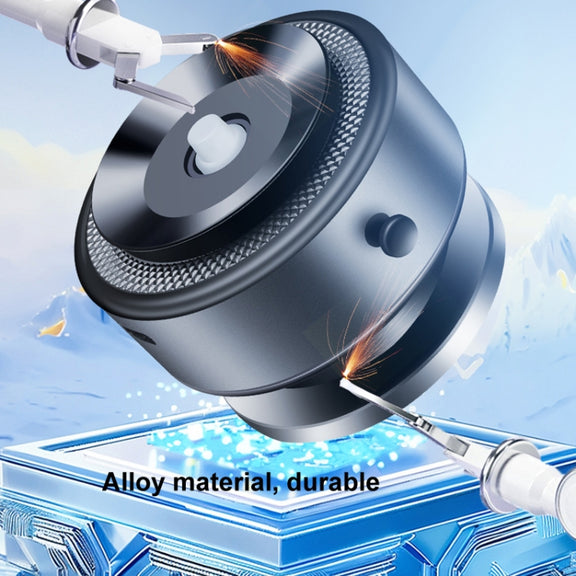 AIMITE M12 Car Phone Magnetic Rotating Holder Vacuum Suction Cup Strong Magnetic Support Bracket(Silver)