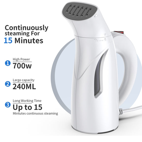 LM-1609S Portable Steam Handheld Electric Iron Home Mini Hanging Iron, Spec: UK Plug