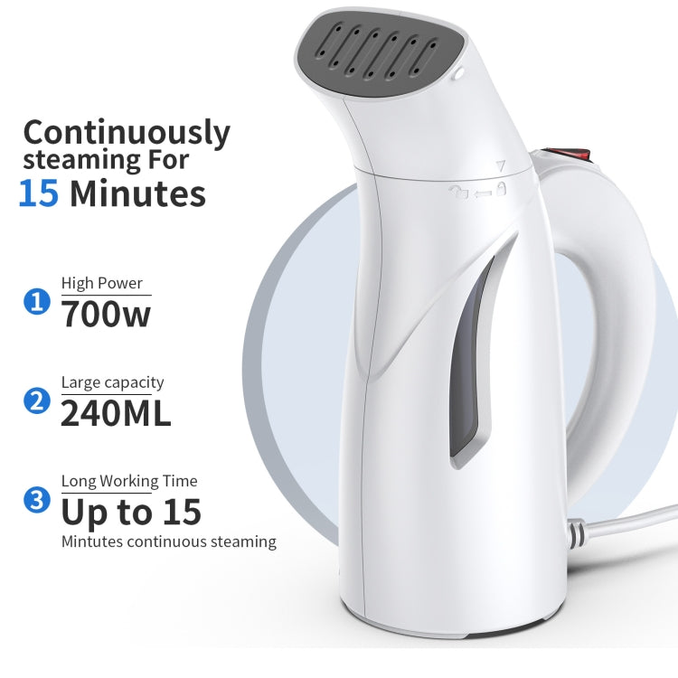 LM-1609S Portable Steam Handheld Electric Iron Home Mini Hanging Iron, Spec: UK Plug