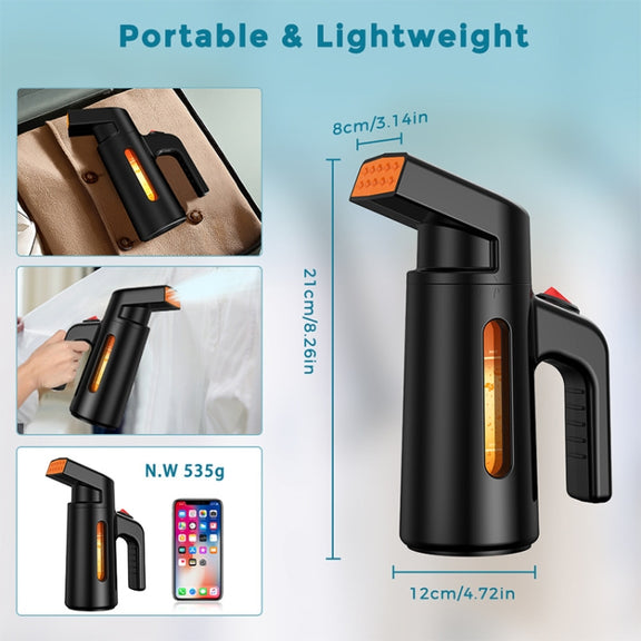 GY-168 Portable Handheld Hanging Iron Wet And Dry Dual-Use Electric Iron, Spec: UK Plug